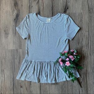 Live In The Moment | Peplum Top